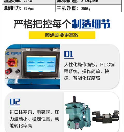 HT40-JNJX液壓聚氨酯發泡設備4